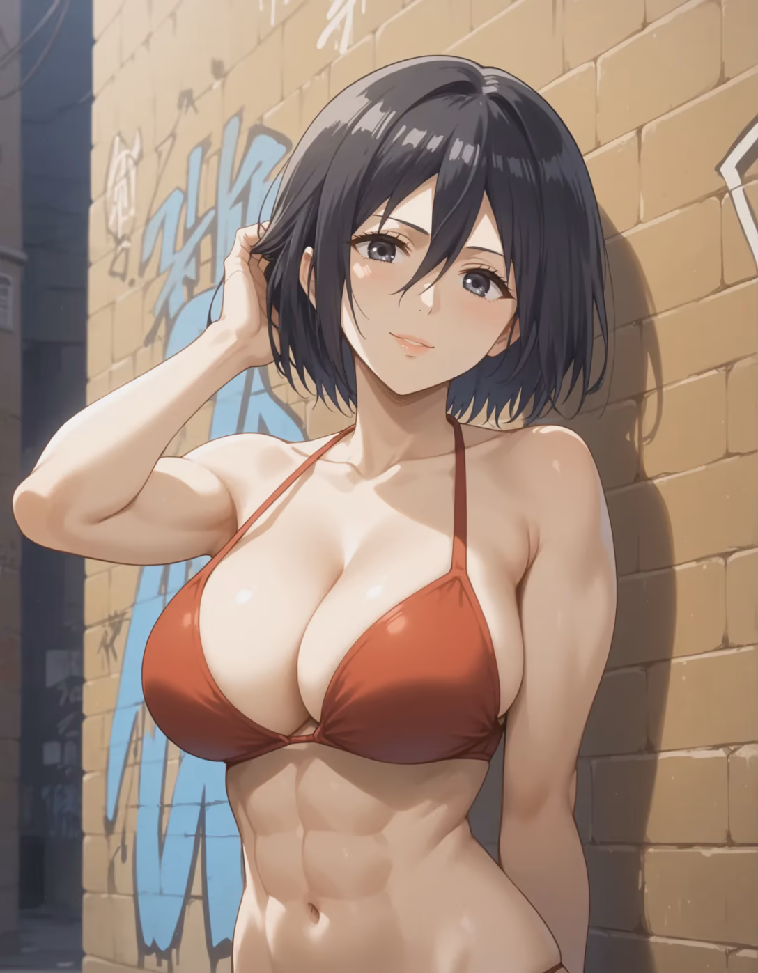 Mikasa Ackerman from Attack on Titan (Shingeki no Kyojin) — image 16 of 30