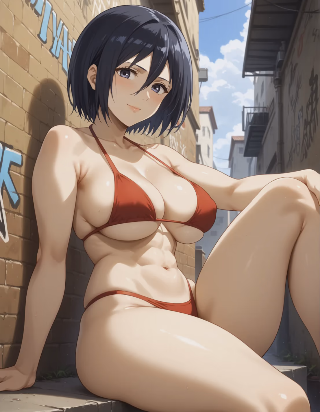 Mikasa Ackerman from Attack on Titan (Shingeki no Kyojin) — image 17 of 30