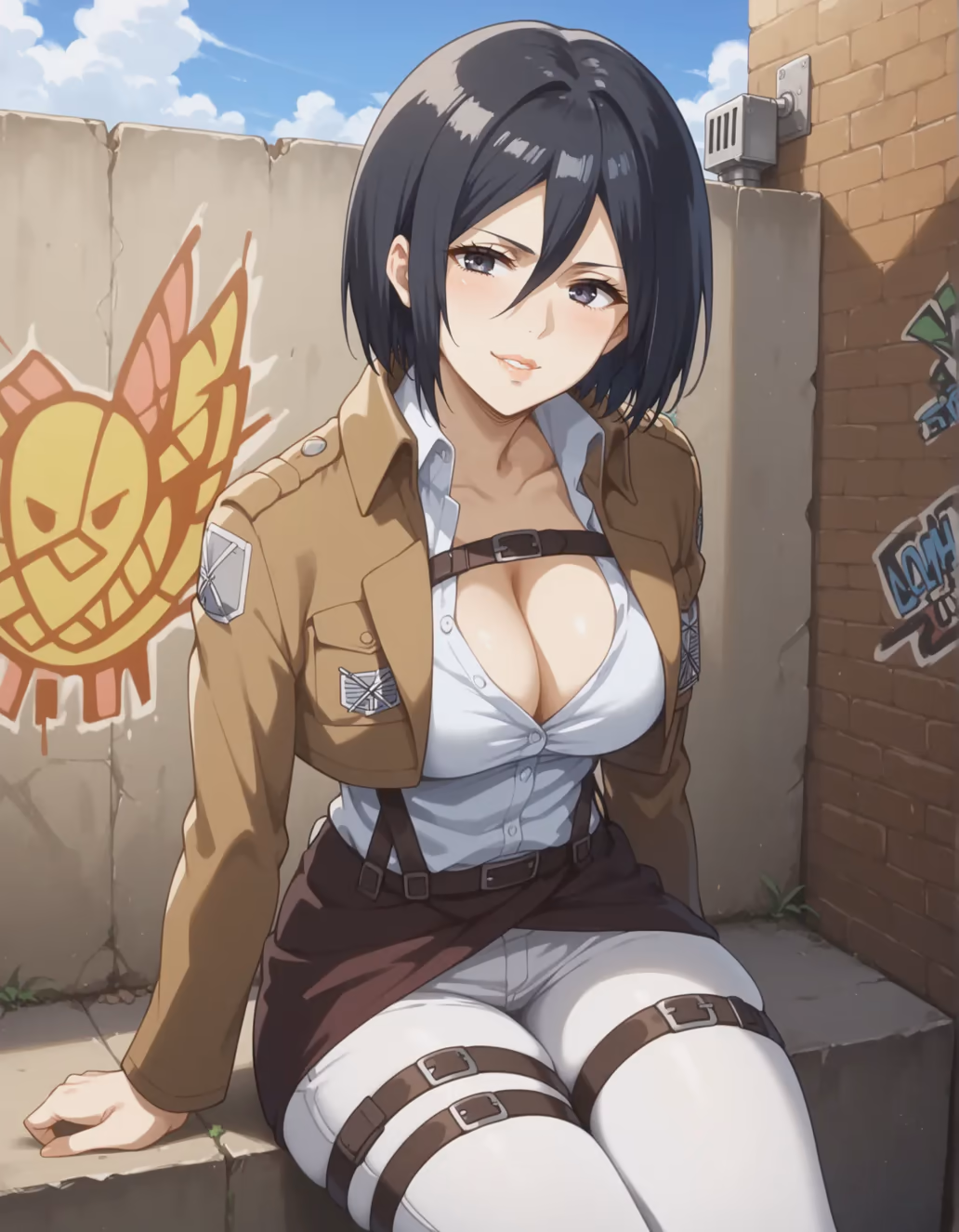 Mikasa Ackerman from Attack on Titan (Shingeki no Kyojin) — image 4 of 30