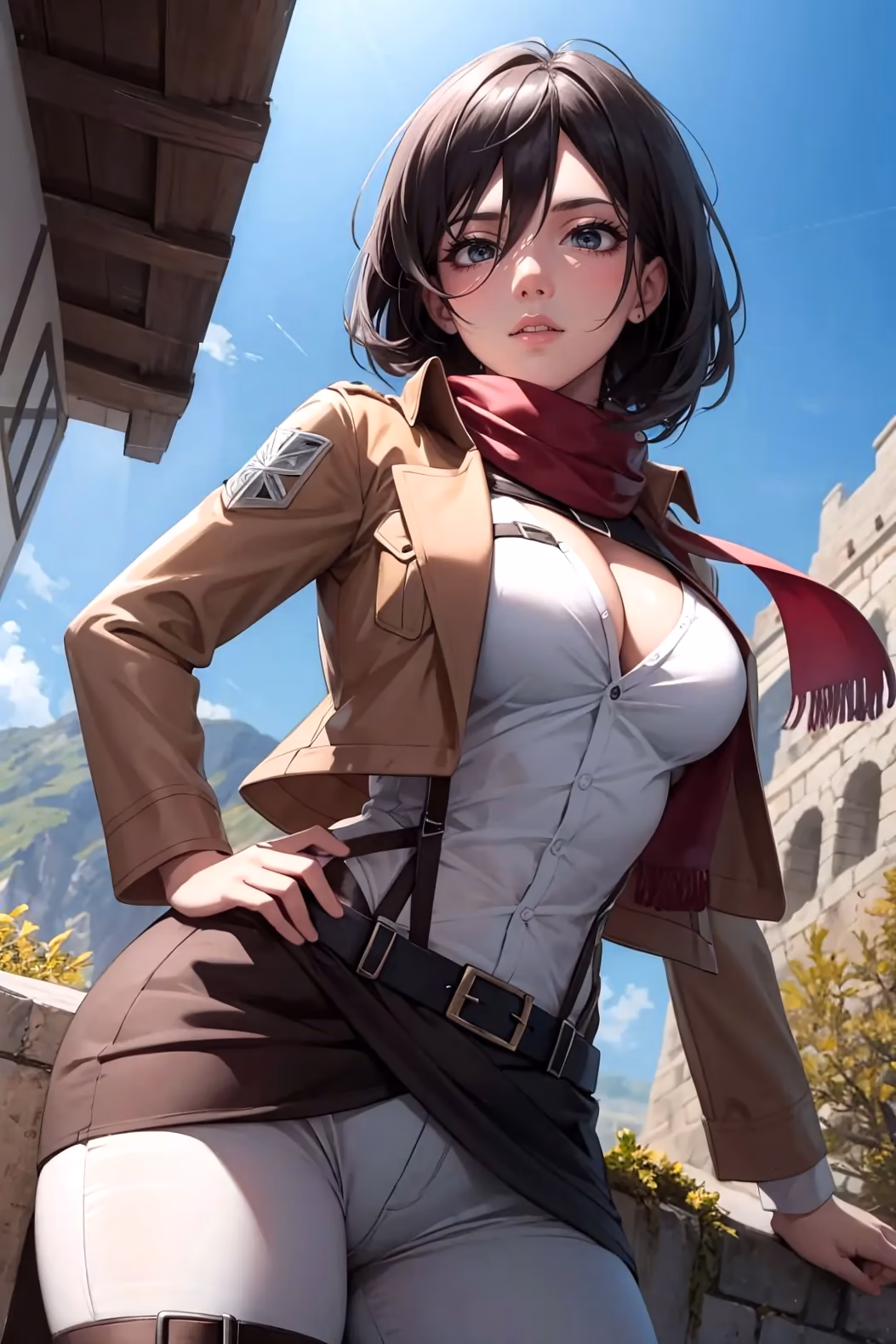 Mikasa Ackerman from Attack on Titan (Shingeki no Kyojin) — image 3 of 12