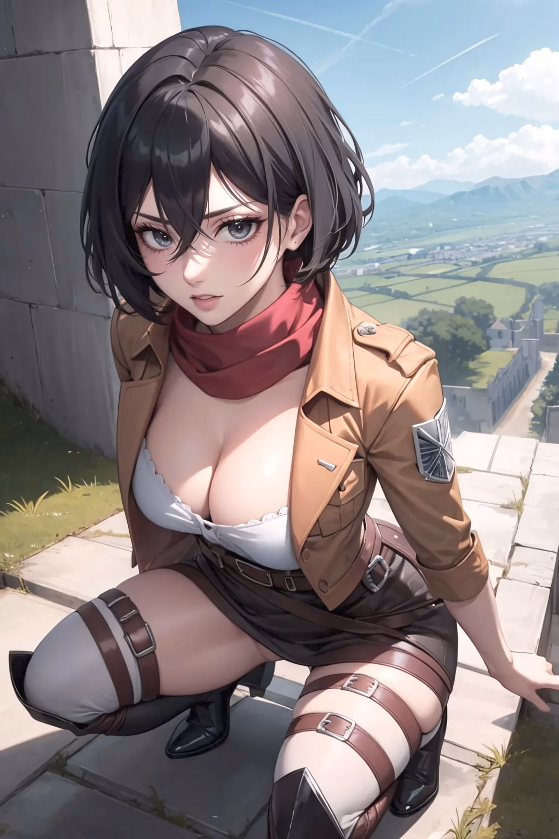 Mikasa Ackerman from Attack on Titan (Shingeki no Kyojin) — image 4 of 12