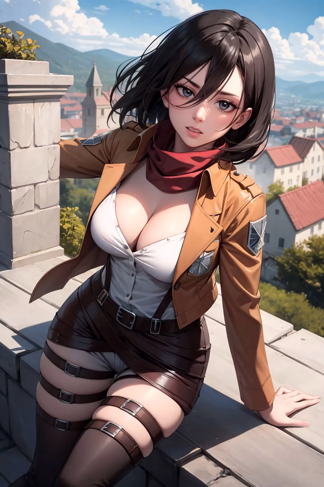 Mikasa Ackerman from Attack on Titan (Shingeki no Kyojin) — image 5 of 12
