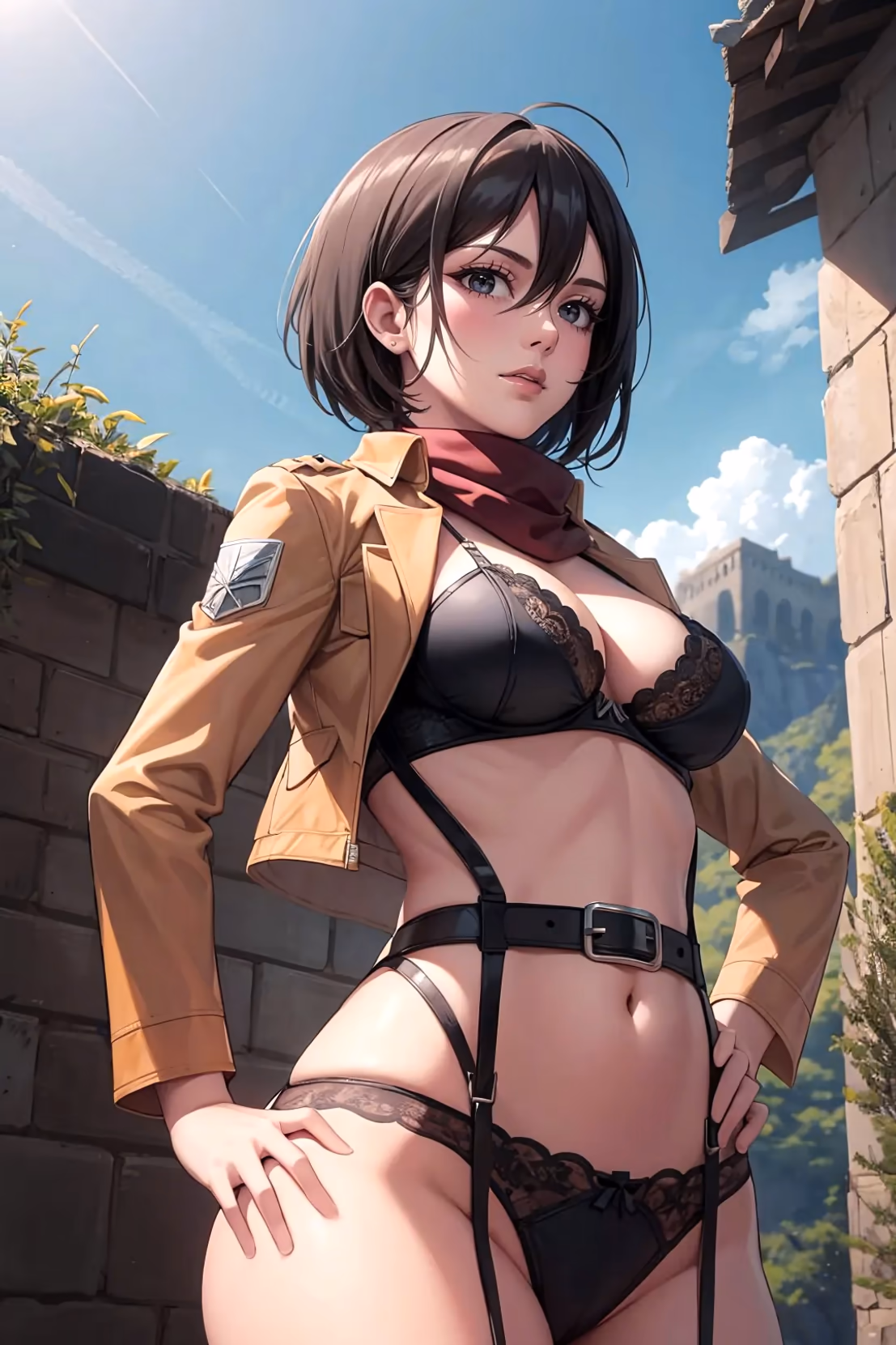 Mikasa Ackerman from Attack on Titan (Shingeki no Kyojin) — image 7 of 12