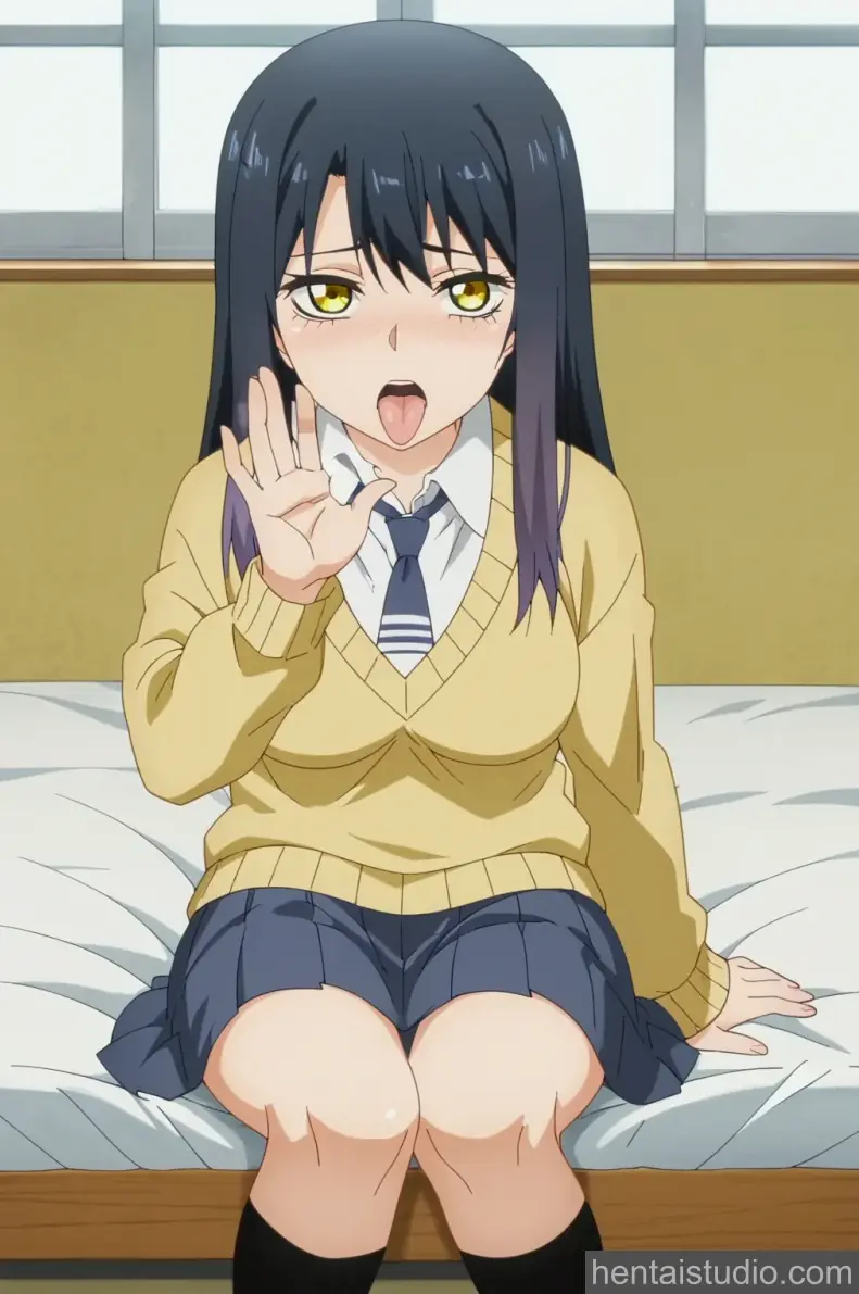 Miko Yotsuya from Mieruko Chan hentai art 2 of 141