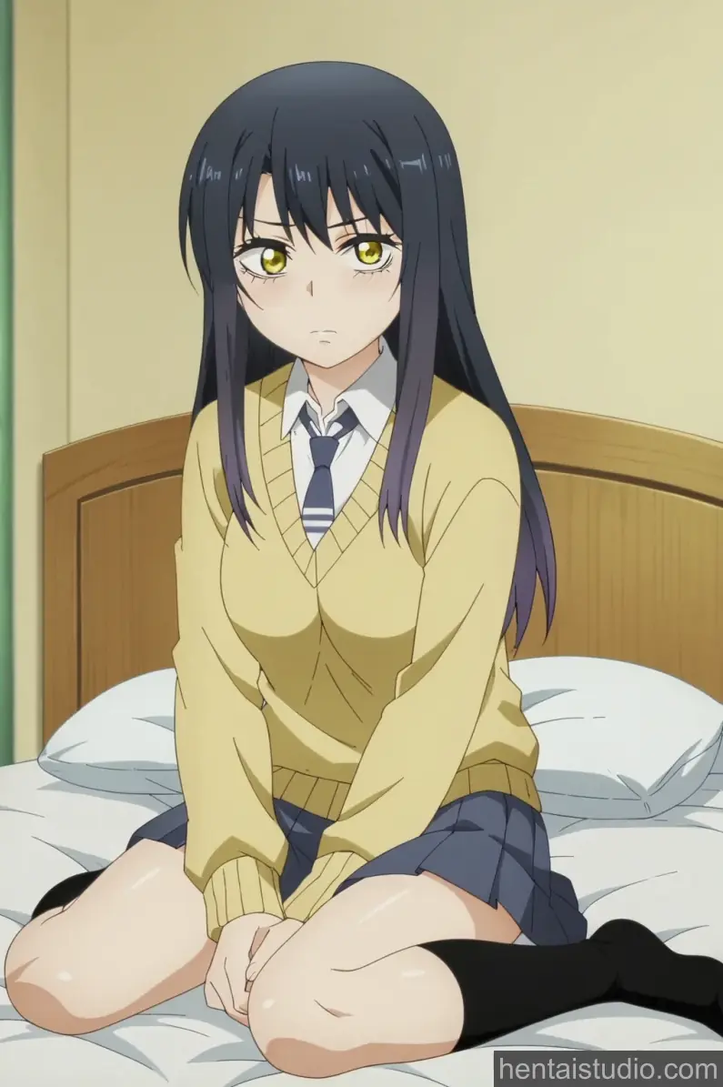 Miko Yotsuya from Mieruko Chan hentai art 3 of 141