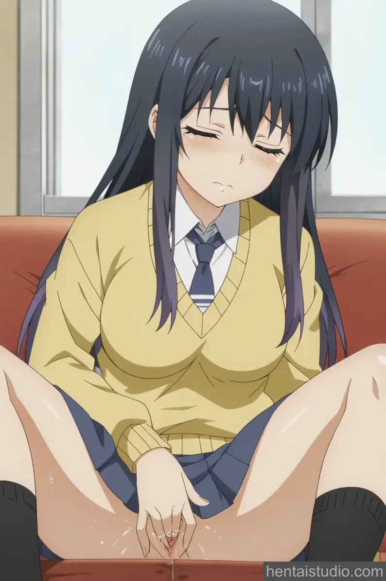 Miko Yotsuya from Mieruko Chan hentai art 8 of 141