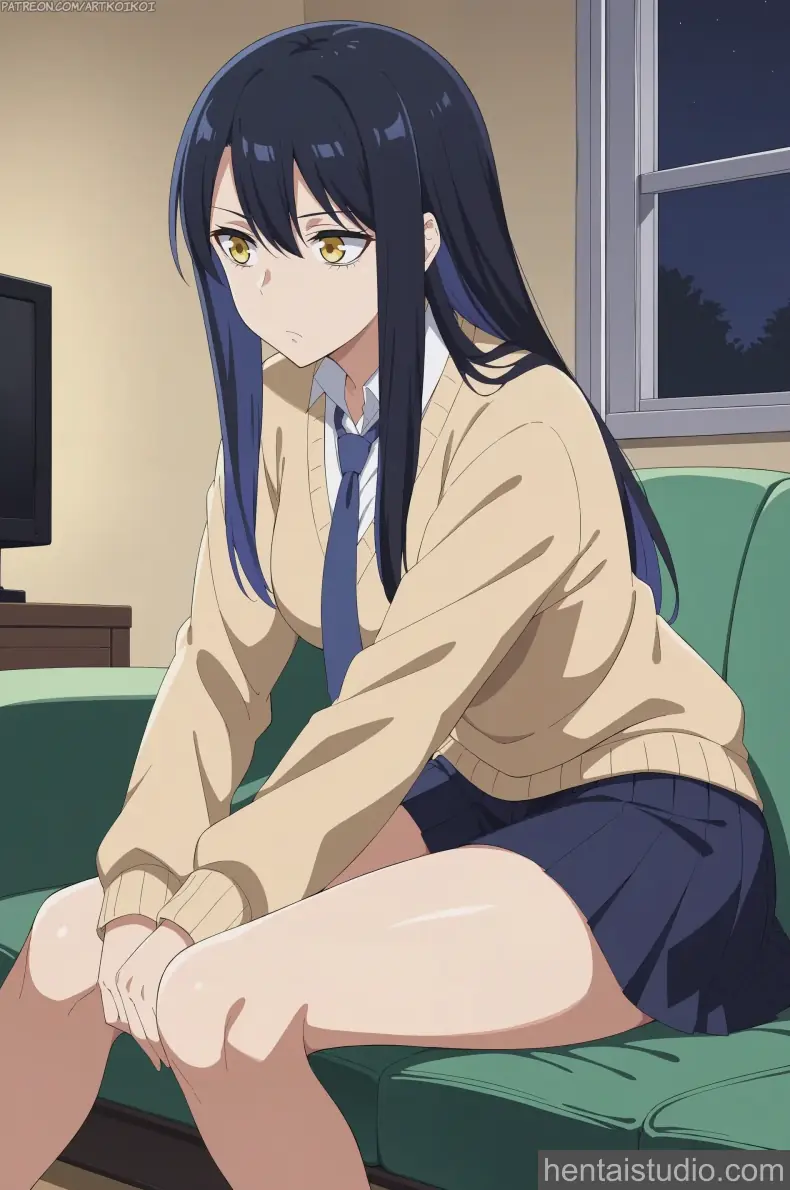 Miko Yotsuya from Mieruko Chan hentai art 1 of 30