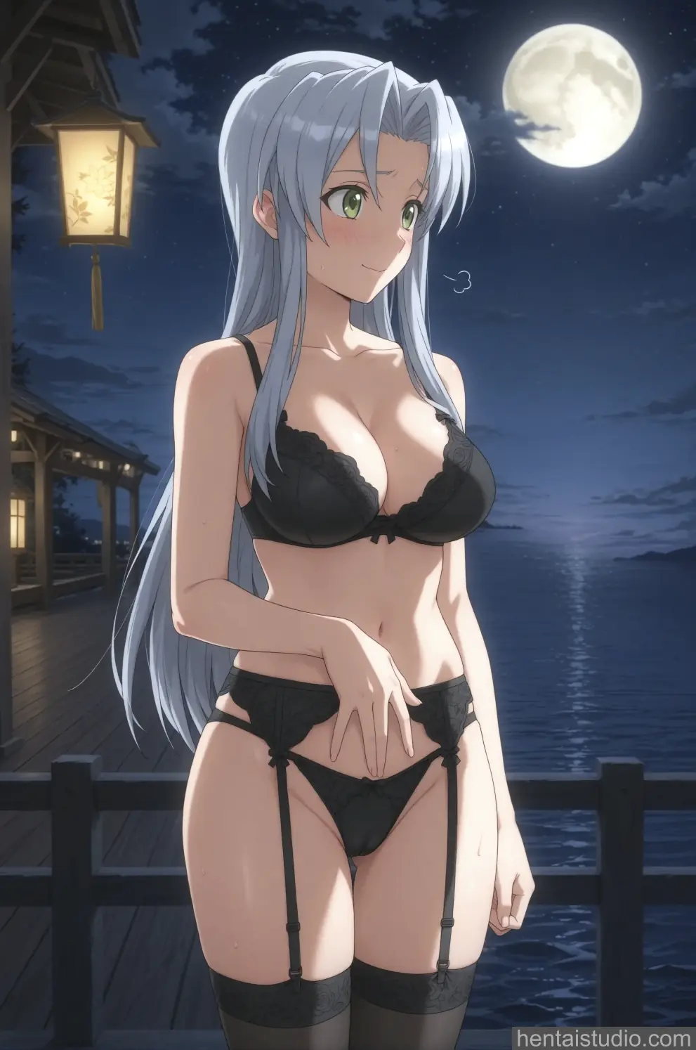 Mikoto Kiba from Triage X hentai art 1 of 34