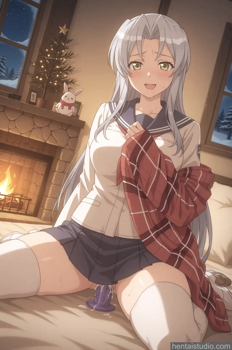 Mikoto Kiba from Triage X hentai art 3 of 34