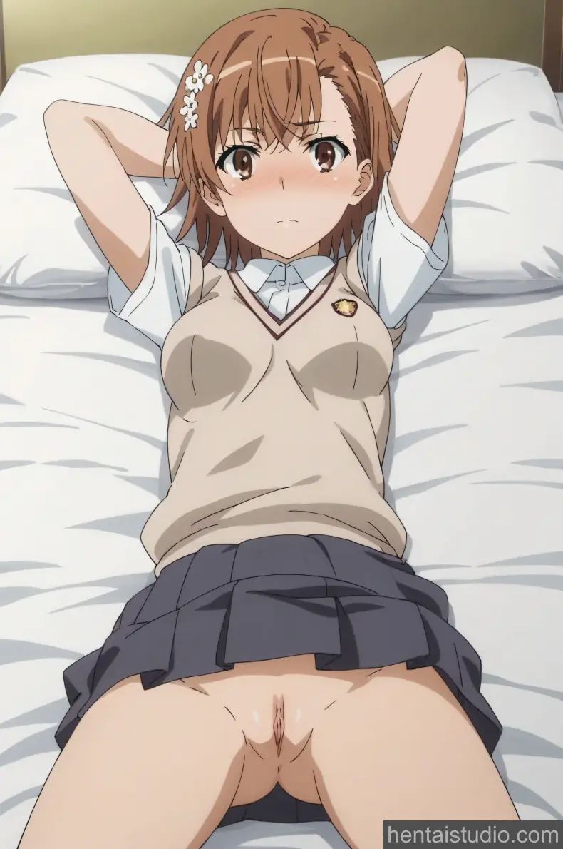 Mikoto Misaka from A Certain Magical Index hentai art 18 of 61