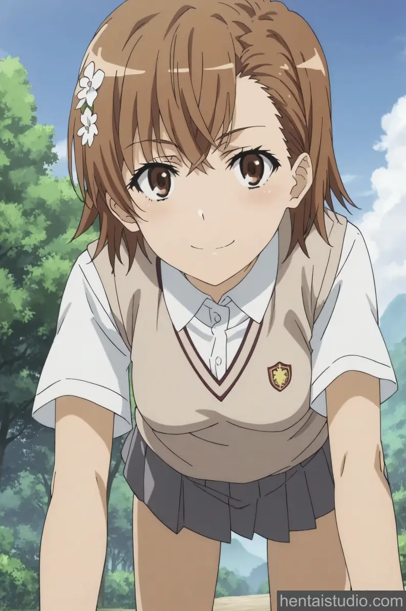 Mikoto Misaka from A Certain Magical Index hentai art 6 of 61