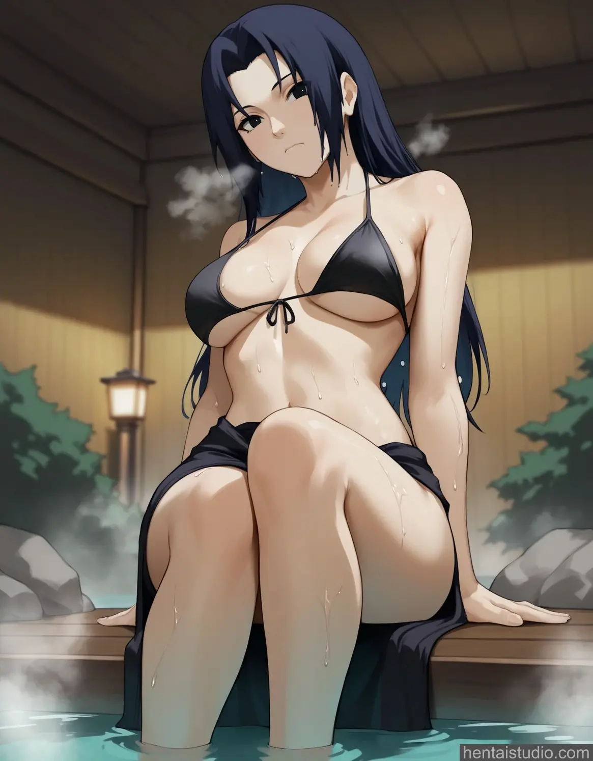 Mikoto from Naruto hentai art 4 of 56