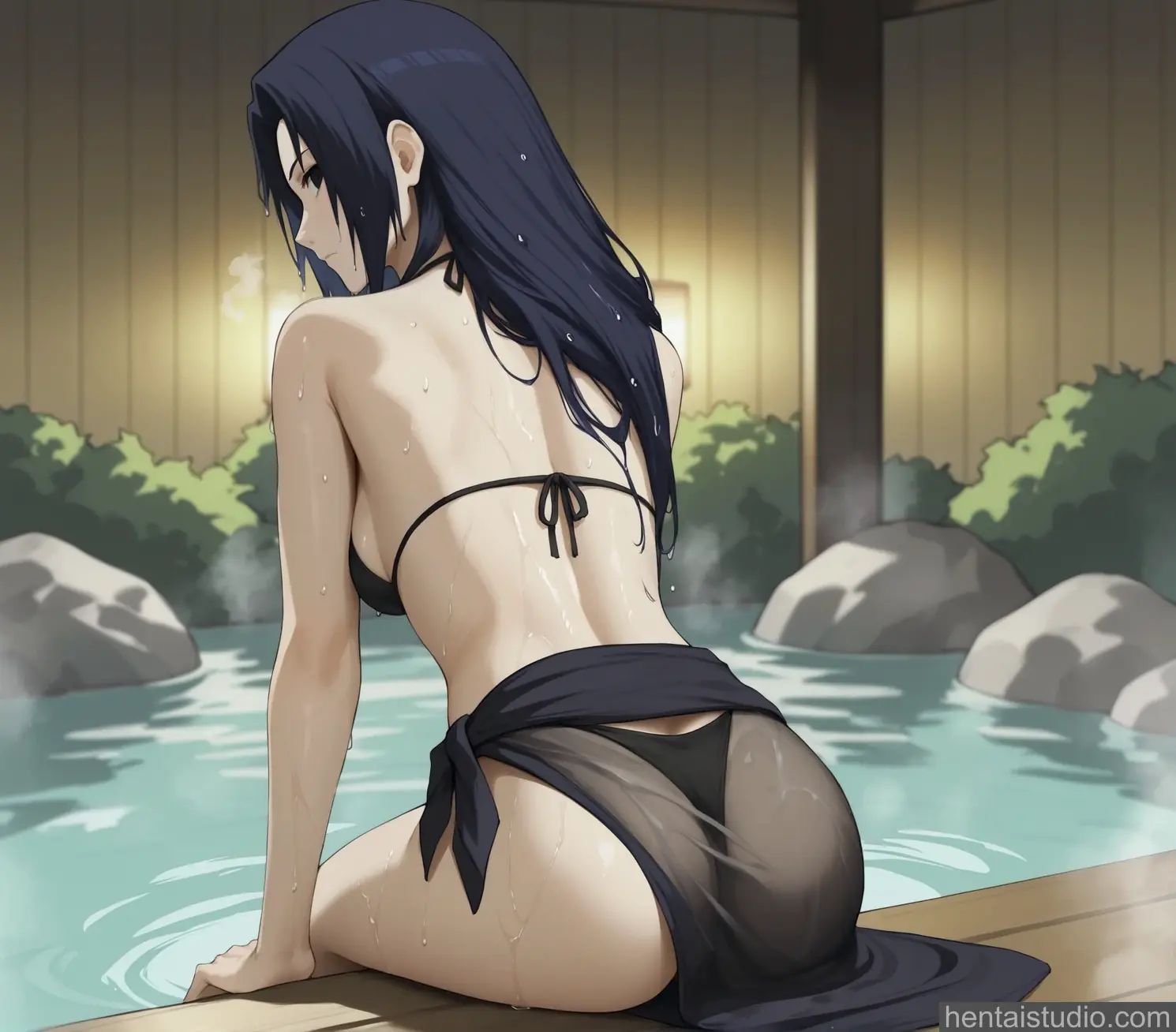 Mikoto from Naruto hentai art 7 of 56