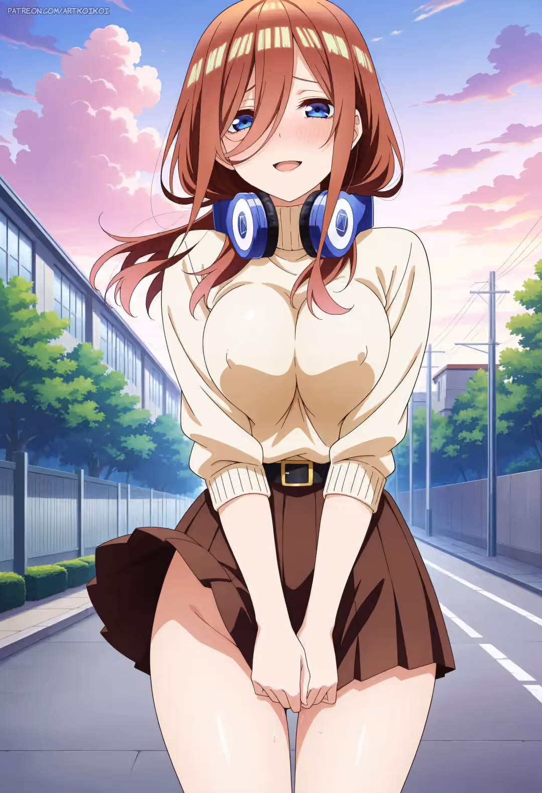 Miku Nakano - The Quintessential Quintuplets (Gotoubun no Hanayome) - Hentai Gallery 17 - 30 Images — image 2 of 30