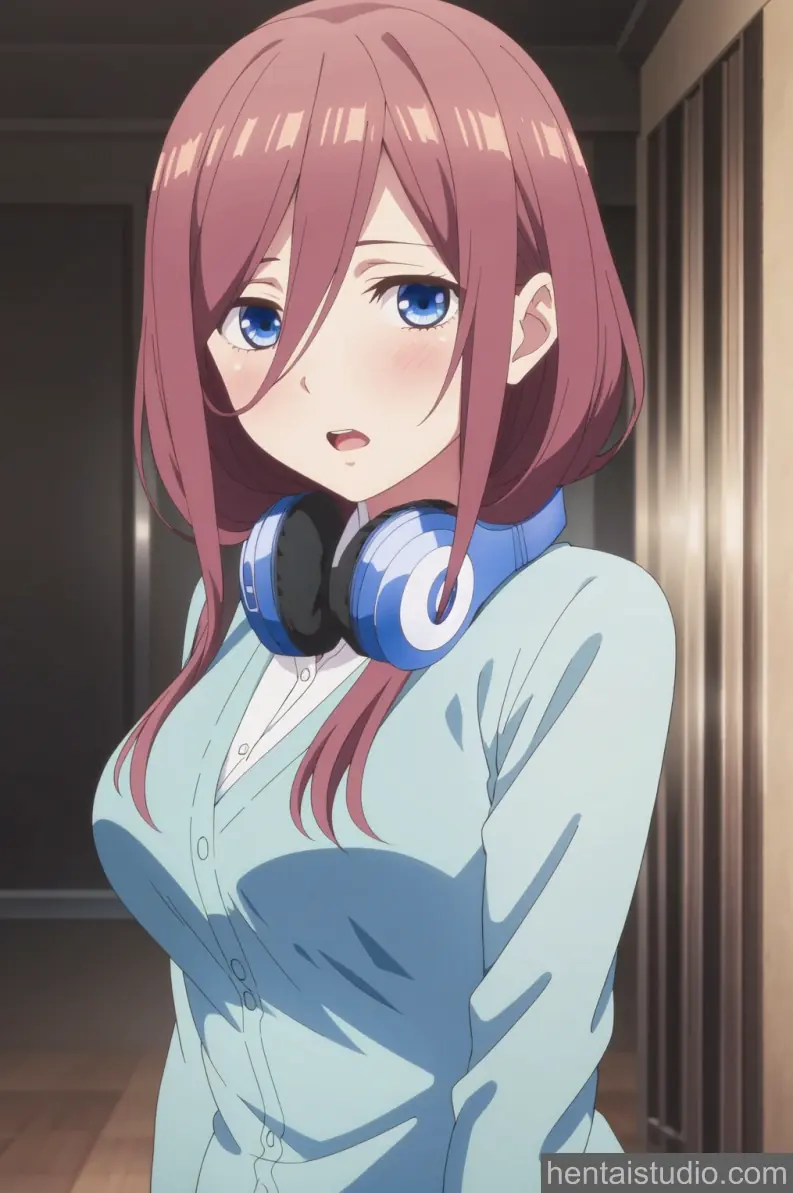 Miku Nakano from The Quintessential Quintuplets hentai art 27 of 40