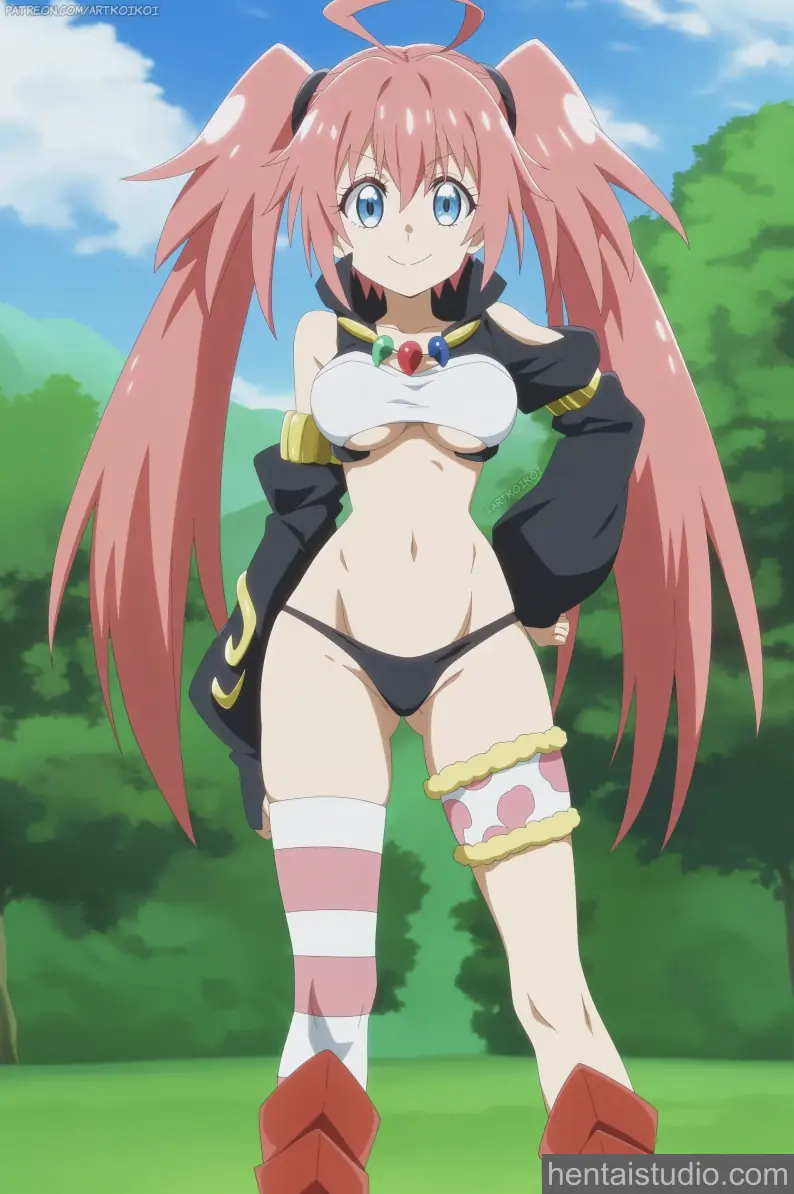Milim Nava from That Time I Got Reincarnated As A Slime hentai art 12 of 23