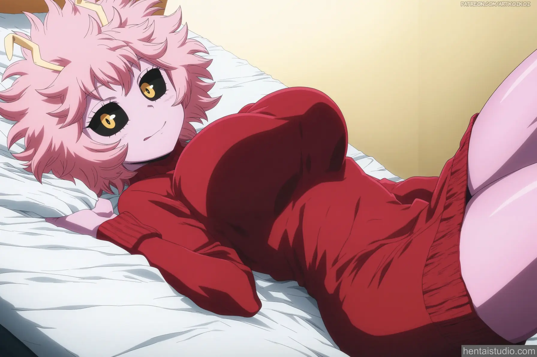 Mina Ashido from My Hero Academia hentai art 24 of 26