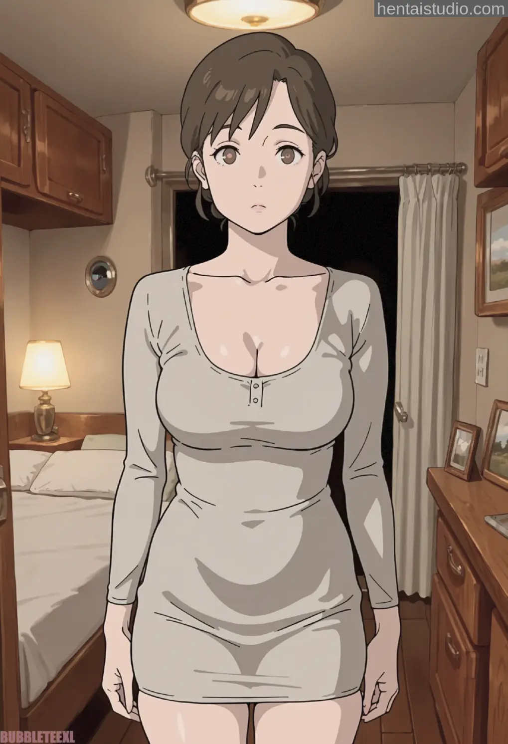 Mina from Robot On The Road hentai art 19 of 56