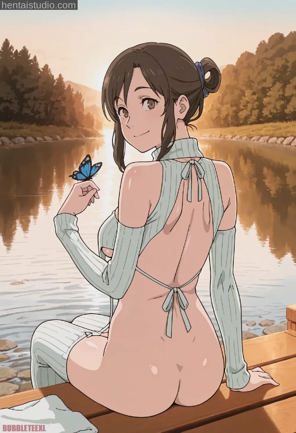 Mina from Robot On The Road hentai art 27 of 56