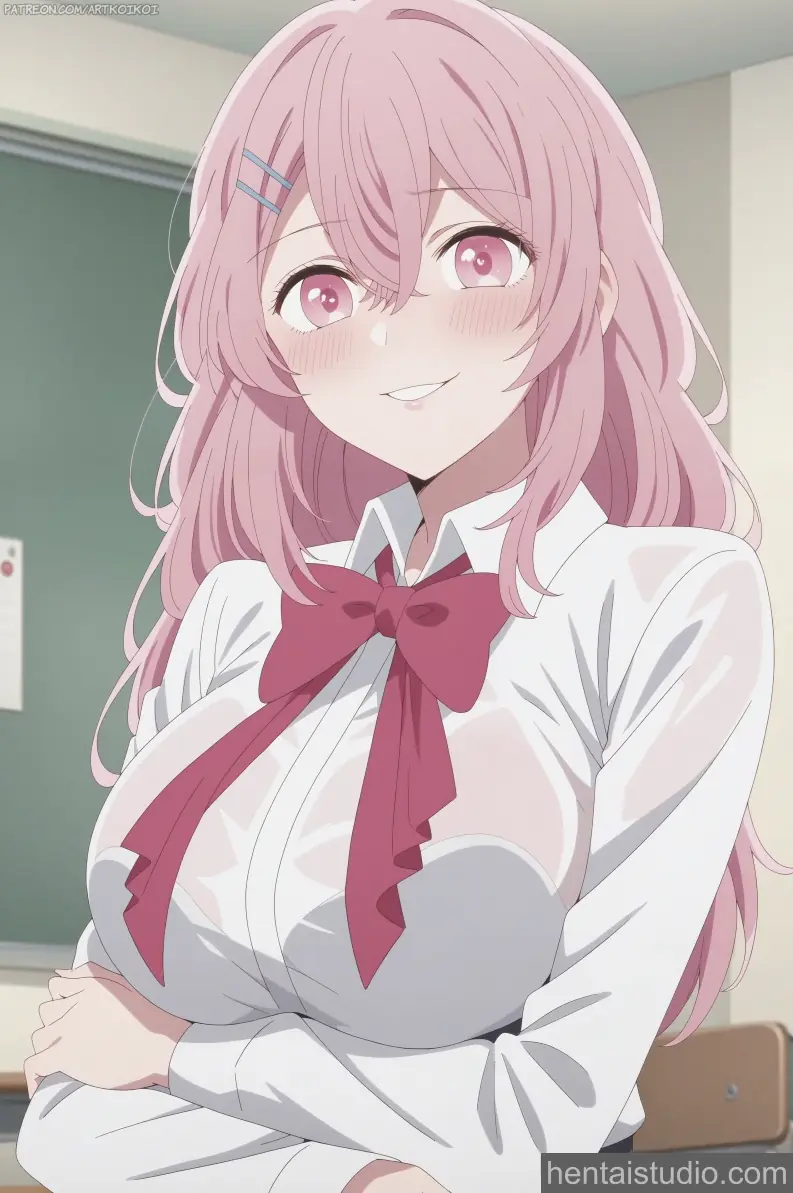 Minami Kotobuki | Oshi No Ko - Fanart – hentai anime character, Minami Kotobuki, Oshi No Ko, My Star, Pink Hair, Skirt, Classroom, Uncensored