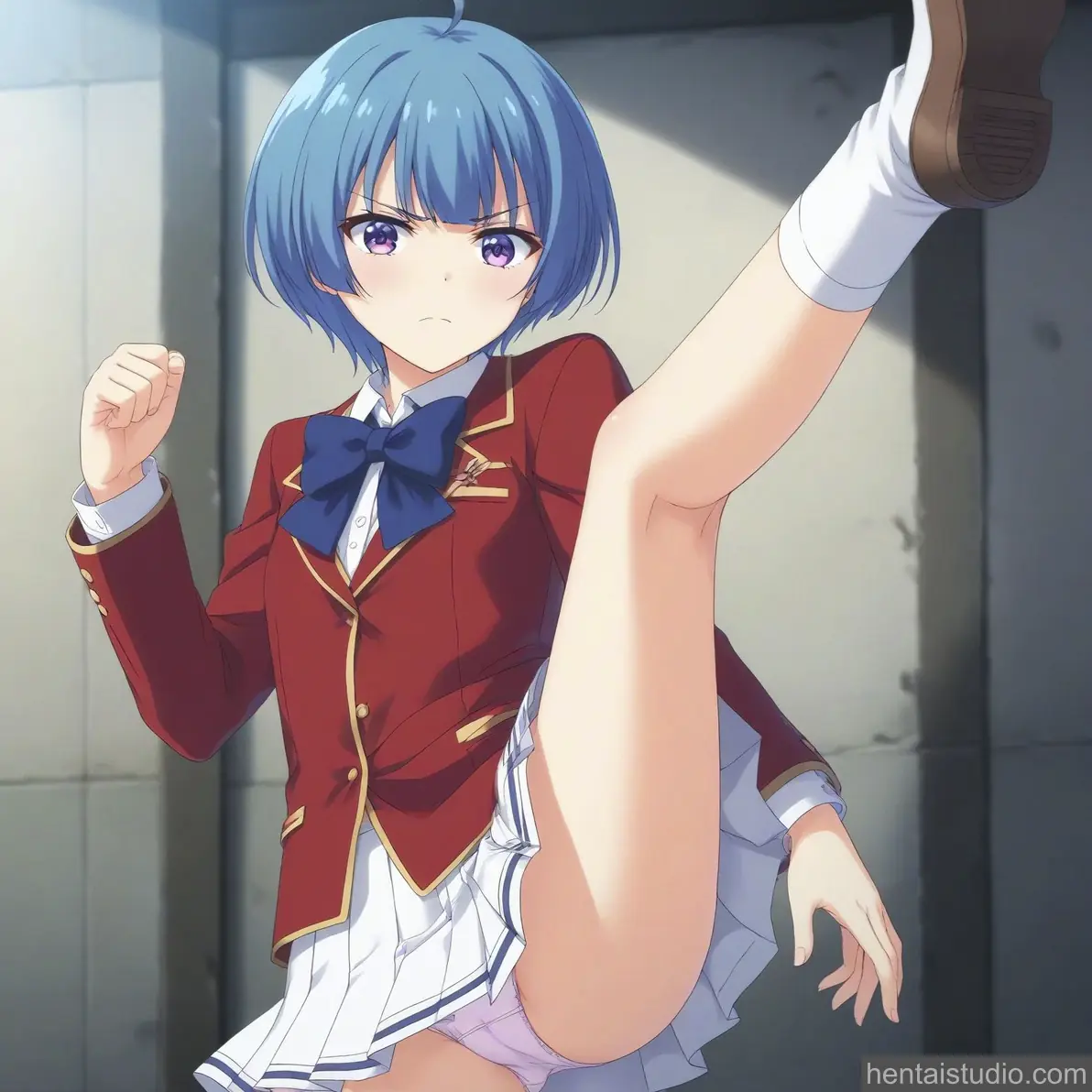 Mio Ibuki from Classroom Of The Elite hentai art 1 of 16