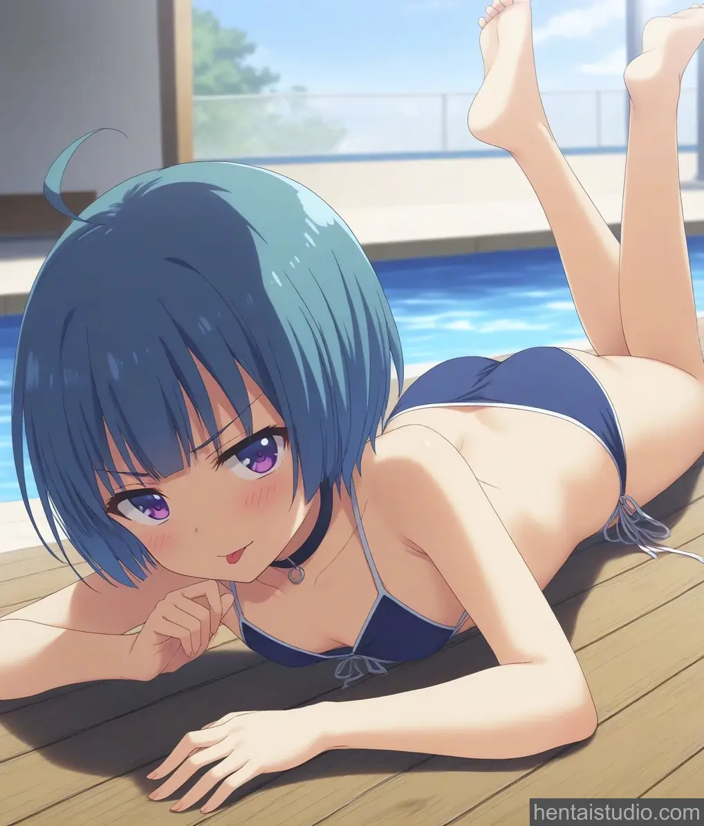 Mio Ibuki from Classroom Of The Elite hentai art 10 of 16