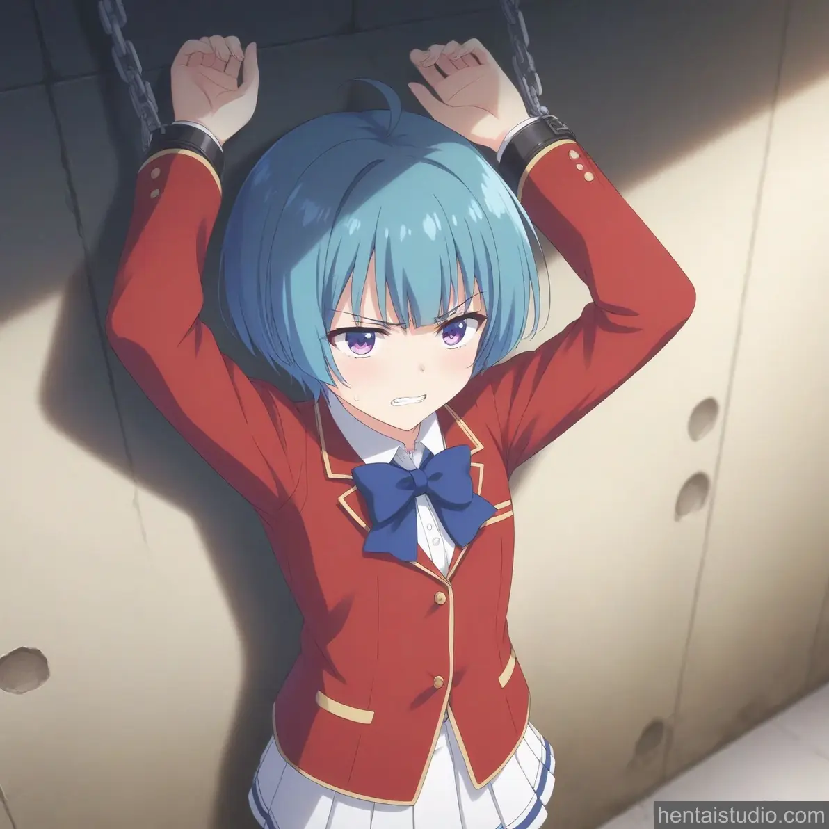 Mio Ibuki from Classroom Of The Elite hentai art 13 of 16