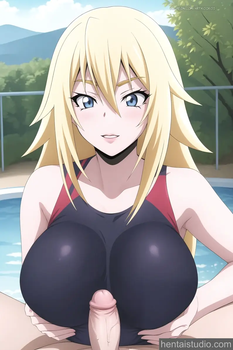 Mio Kusakai from Keijo hentai art 20 of 21