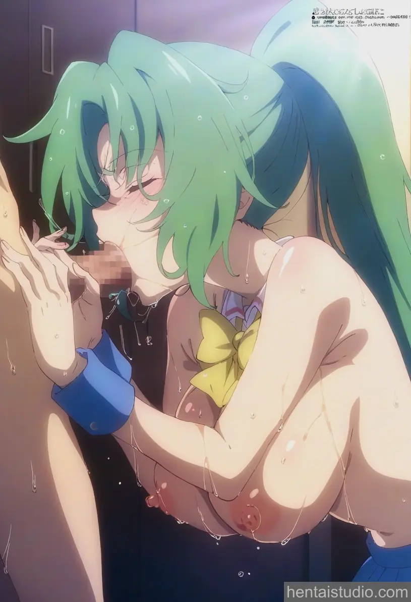 Mion Sonozaki | Higurashi: When They Cry – hentai anime character, Mion Sonozaki, Higurashi: When They Cry, Mi Chan, Old Man, Uncle Mion, Higurashi No Naku Koro Ni, Green Hair, Ahegao, Big Tits