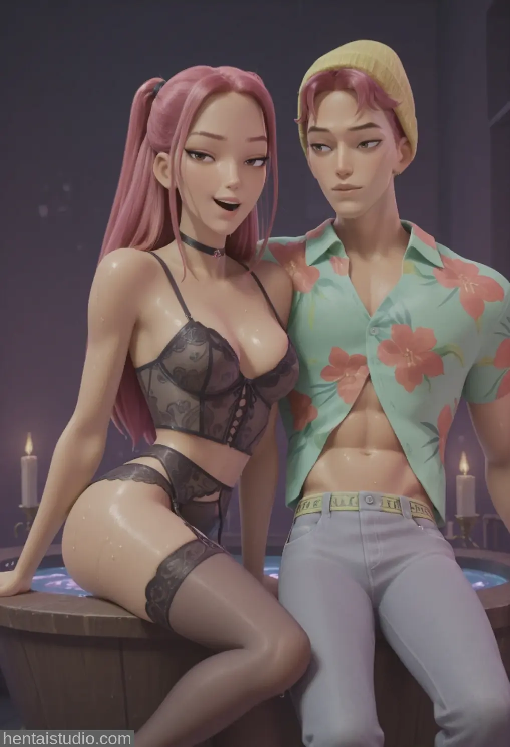Mira Abby from Kpop Demon Hunters hentai art 27 of 104