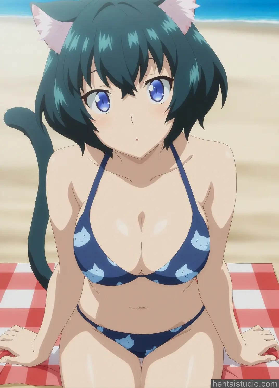 Miria from Harem In The Labyrinth Of Another World hentai art 59 of 60