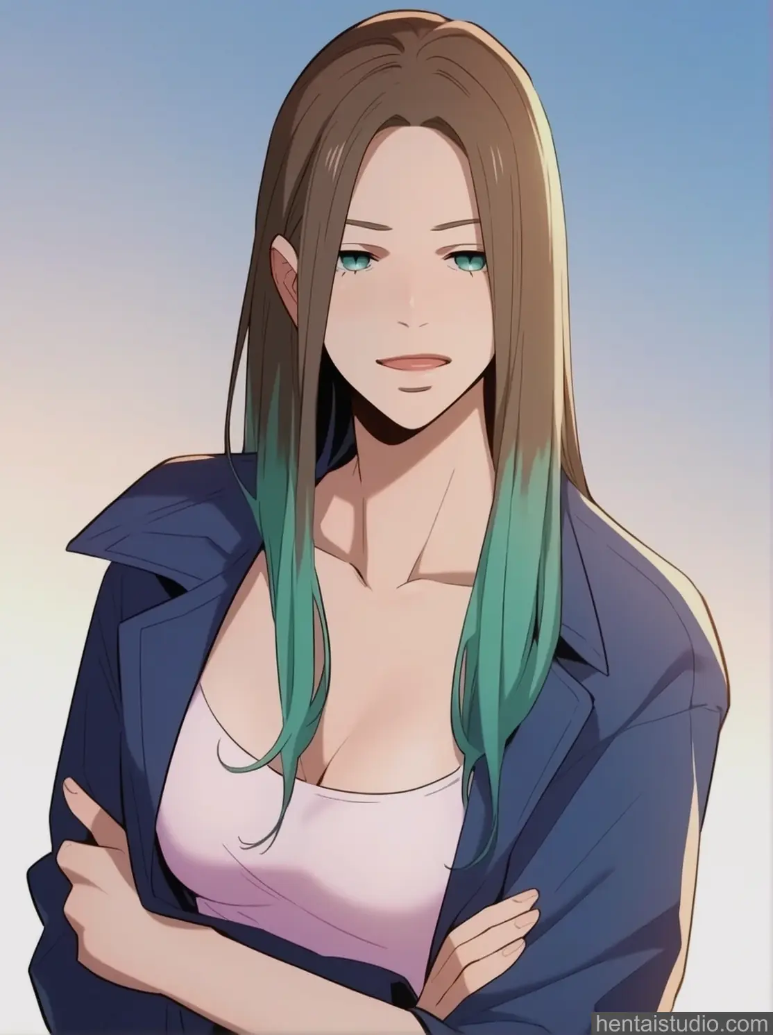 Misaki Kise from Black Surge hentai art 1 of 111