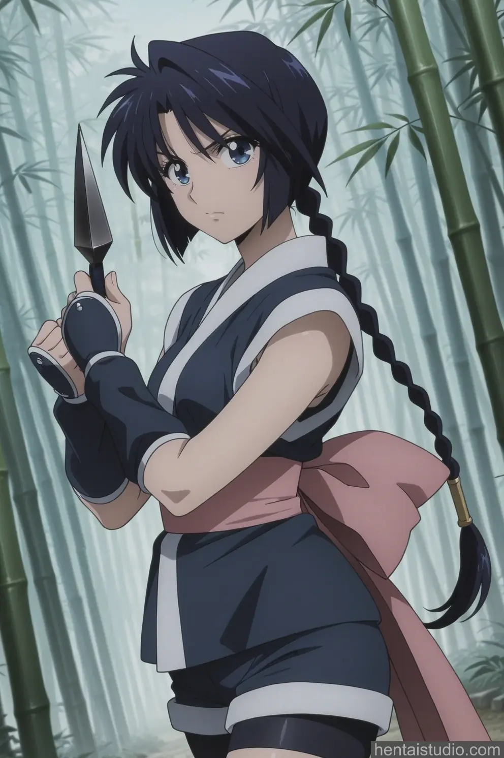 Misao Makimachi from Rurouni Kenshin hentai art 1 of 90