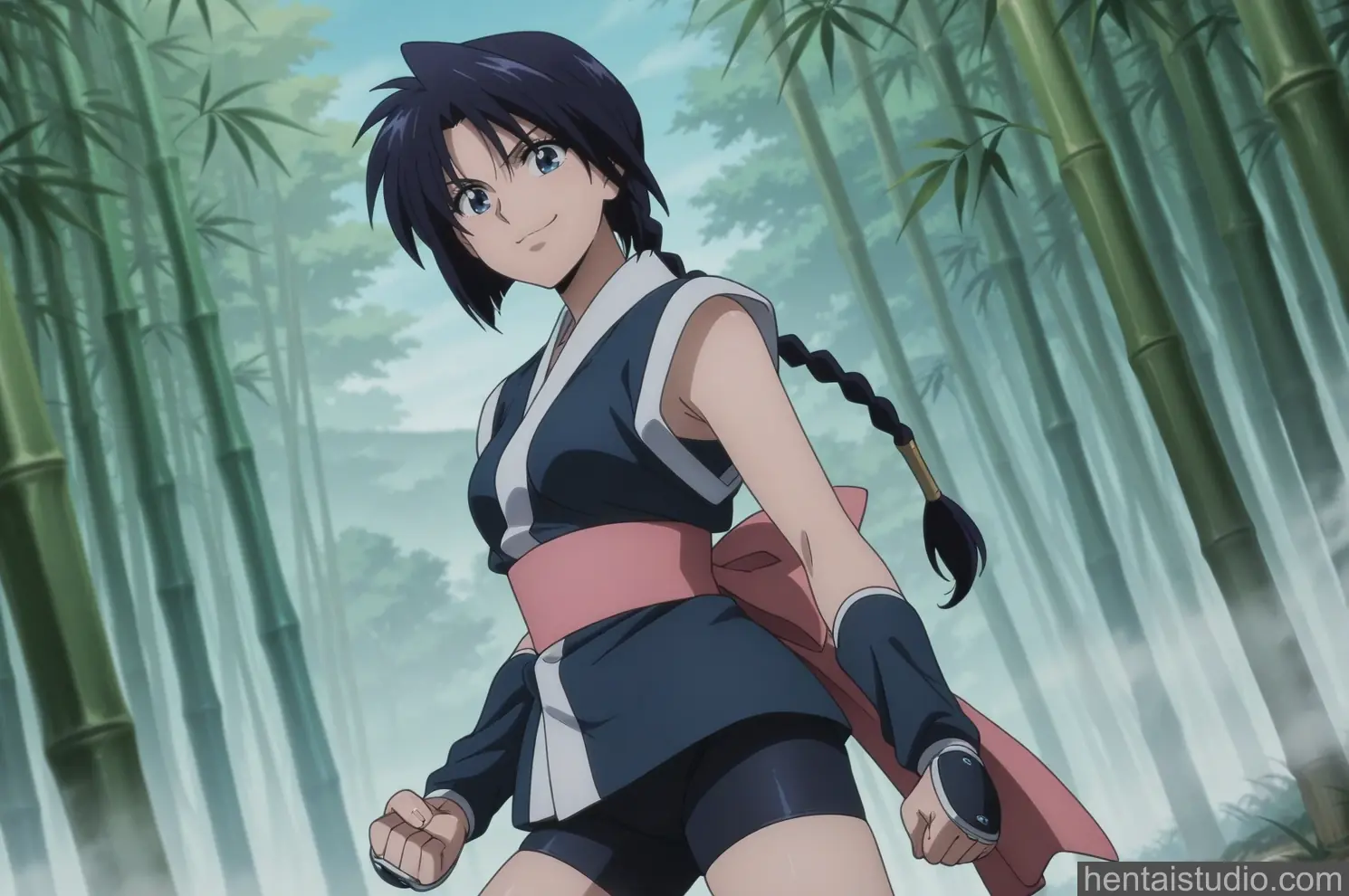 Misao Makimachi from Rurouni Kenshin hentai art 10 of 90