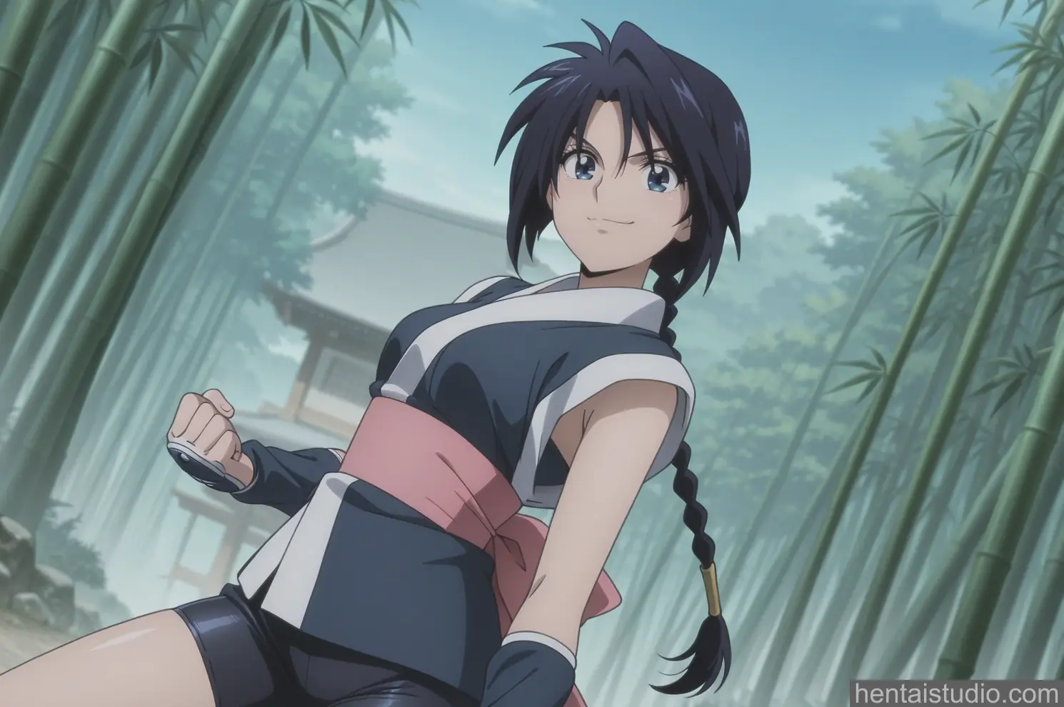 Misao Makimachi from Rurouni Kenshin hentai art 11 of 90