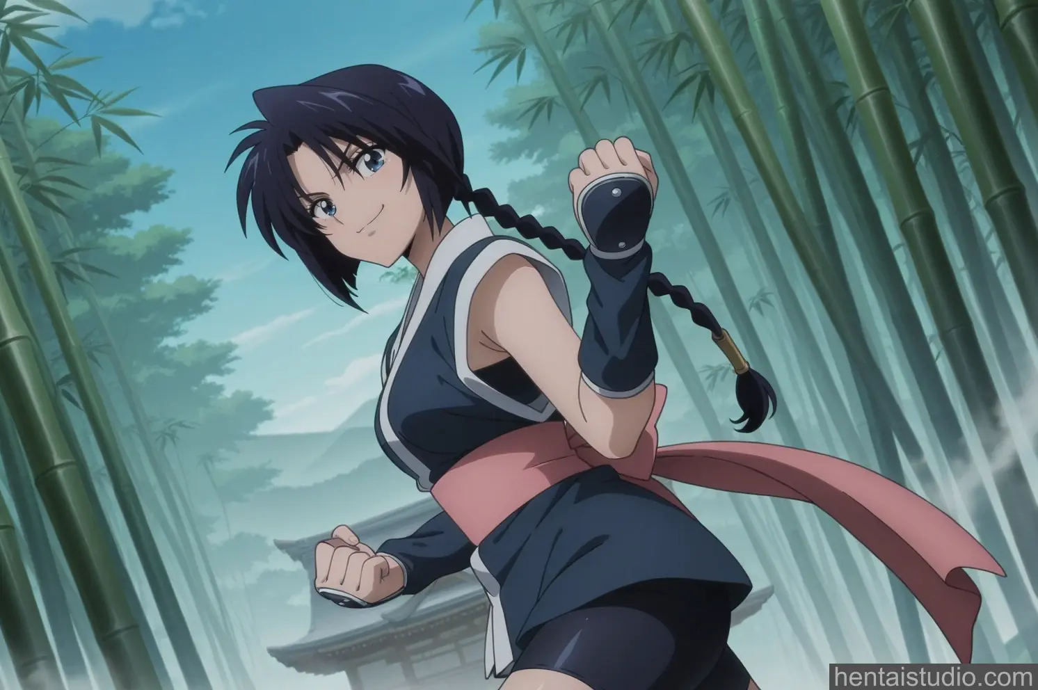 Misao Makimachi from Rurouni Kenshin hentai art 12 of 90