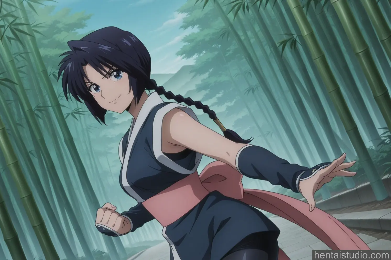 Misao Makimachi from Rurouni Kenshin hentai art 13 of 90