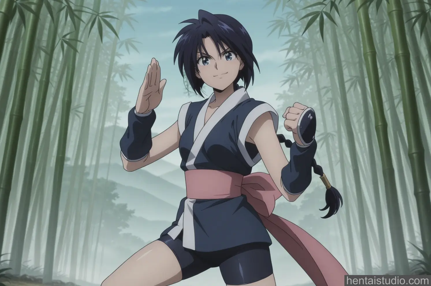 Misao Makimachi from Rurouni Kenshin hentai art 15 of 90