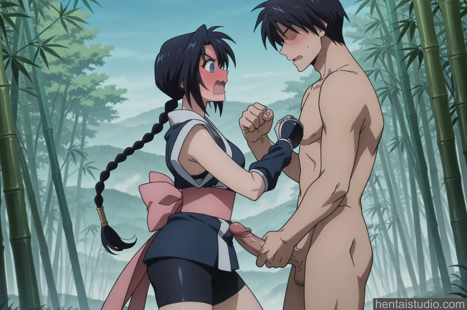 Misao Makimachi from Rurouni Kenshin hentai art 19 of 90