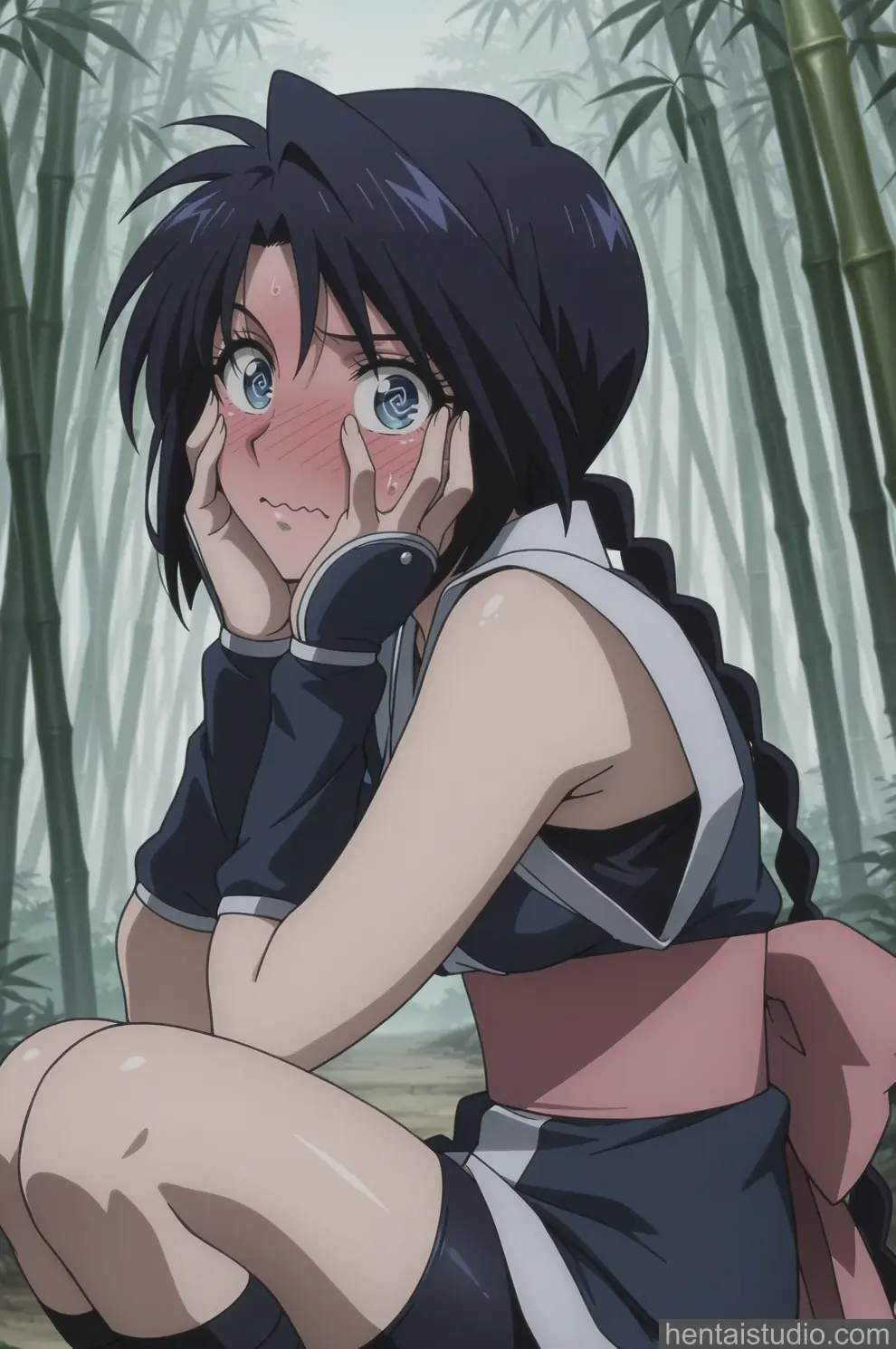 Misao Makimachi from Rurouni Kenshin hentai art 22 of 90