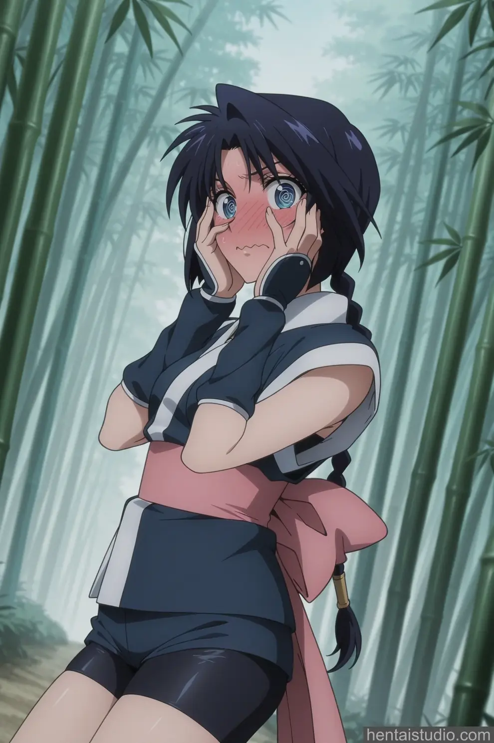 Misao Makimachi from Rurouni Kenshin hentai art 24 of 90
