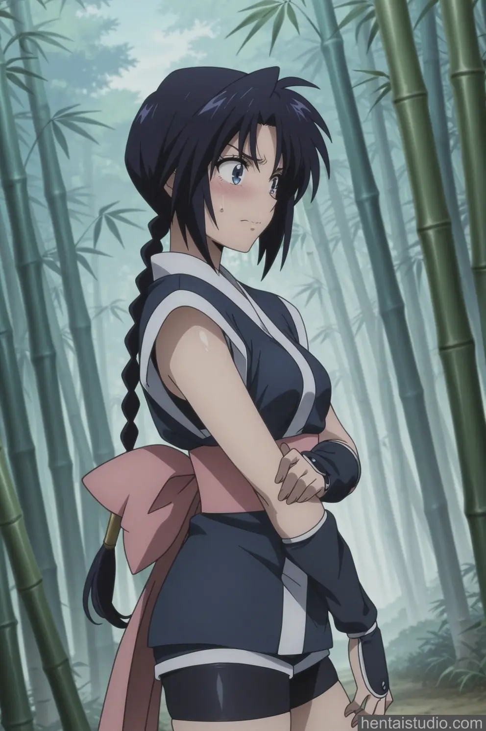 Misao Makimachi from Rurouni Kenshin hentai art 26 of 90