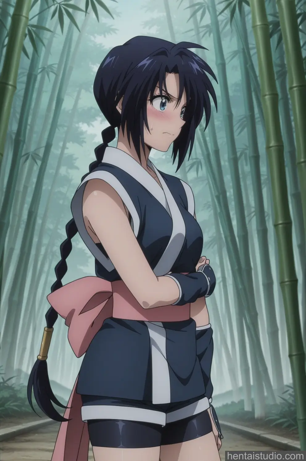 Misao Makimachi from Rurouni Kenshin hentai art 27 of 90