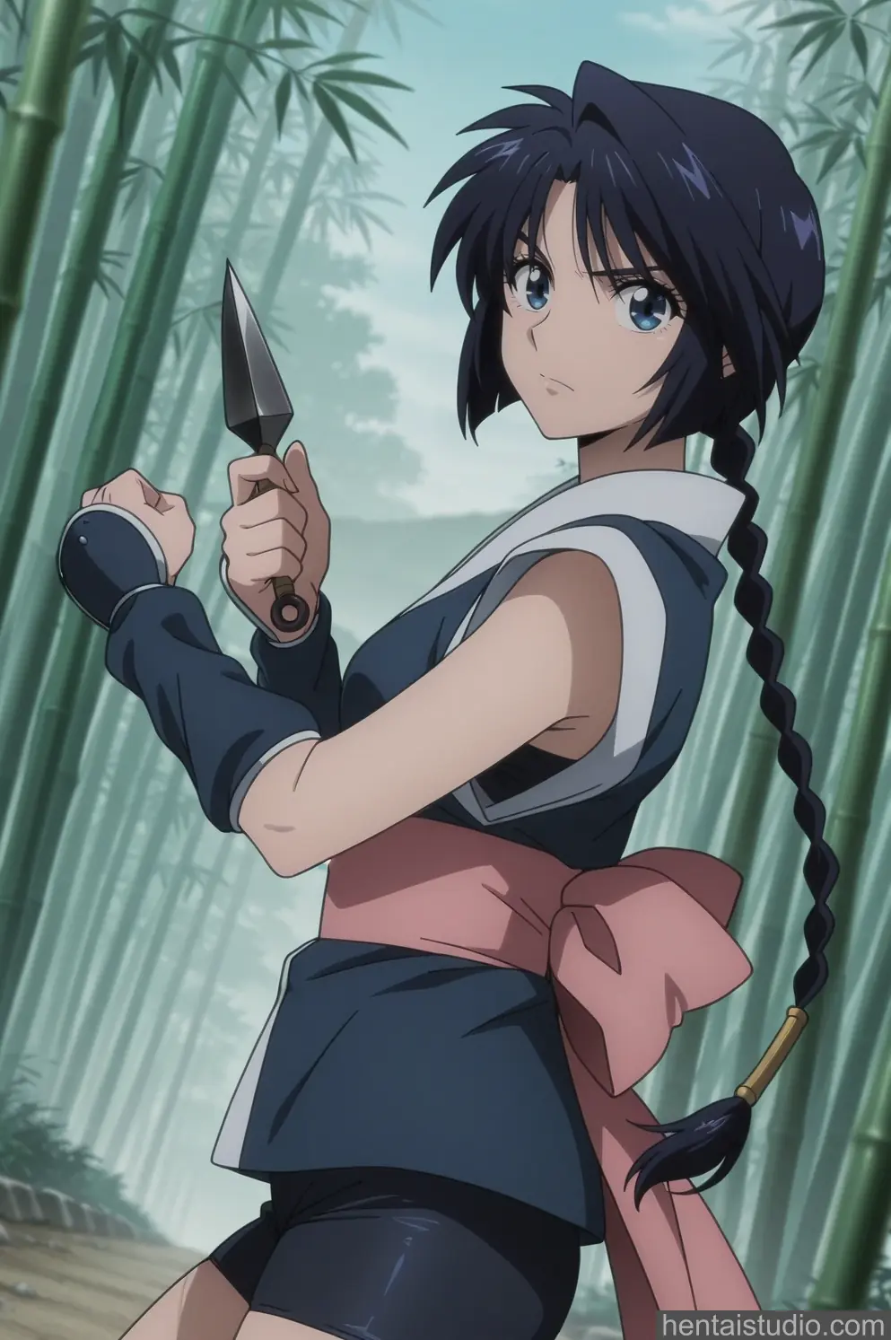 Misao Makimachi from Rurouni Kenshin hentai art 4 of 90