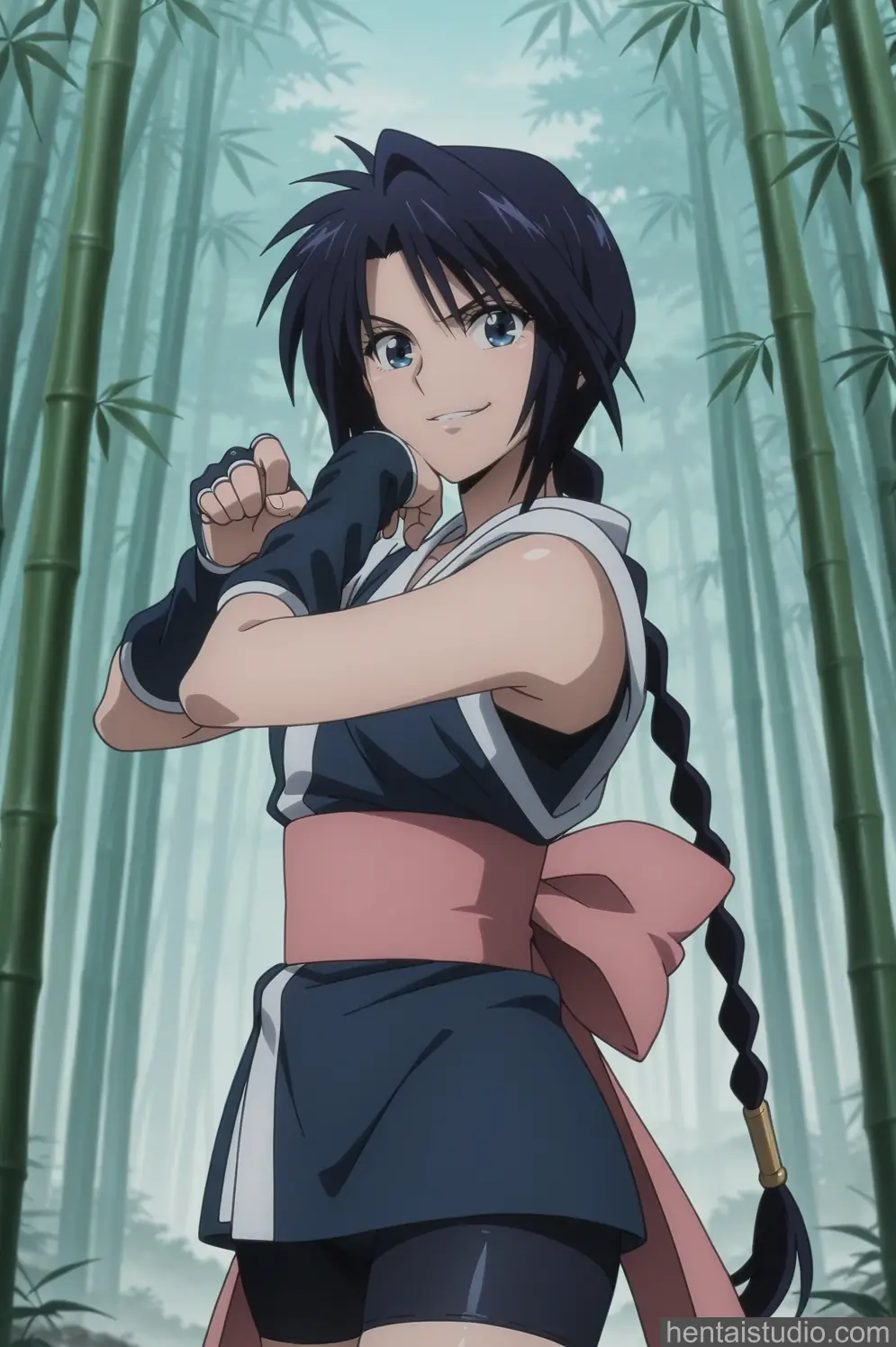 Misao Makimachi from Rurouni Kenshin hentai art 5 of 90