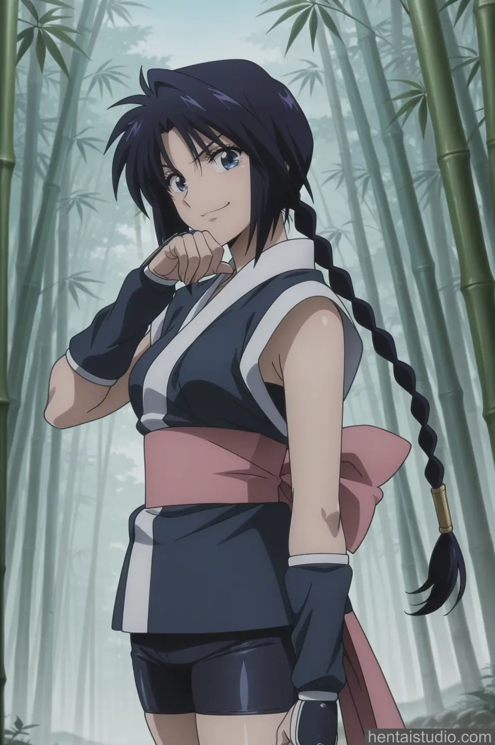 Misao Makimachi from Rurouni Kenshin hentai art 7 of 90