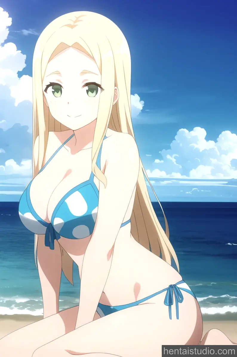Misery | Bofuri: I Don't Want To Get Hurt So I'll Max Out My Defense – hentai anime character, Misery, Bofuri: I Don't Want To Get Hurt So I'll Max Out My Defense, Itai No Wa Iya Nanode Bougyoryoku Ni Kyokufuri Shitai To Omoimasu, Blonde, Bikini, Green Eyes, Panties, Creampie, Handjob