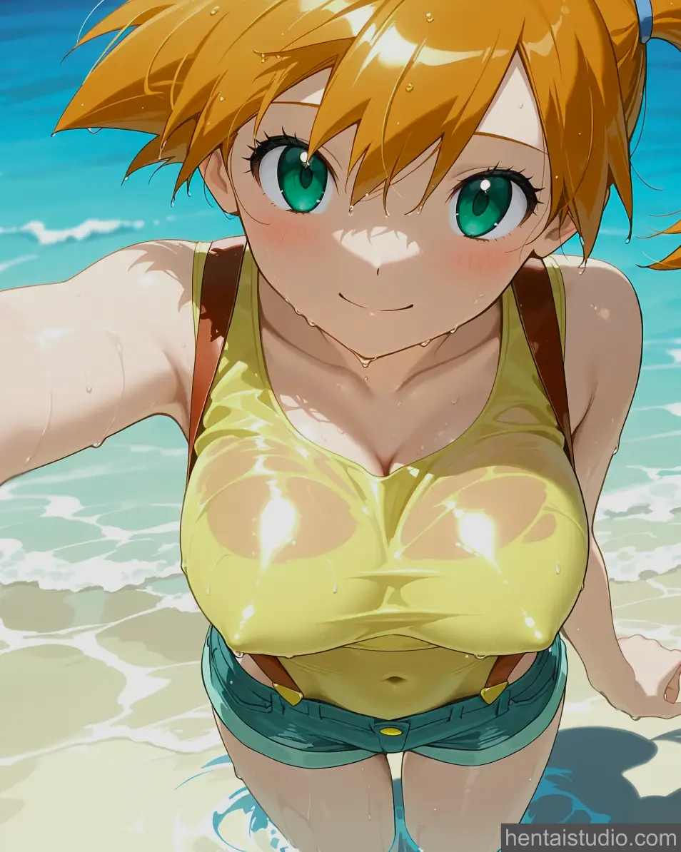 Misty from Pokemon hentai art 3 of 70