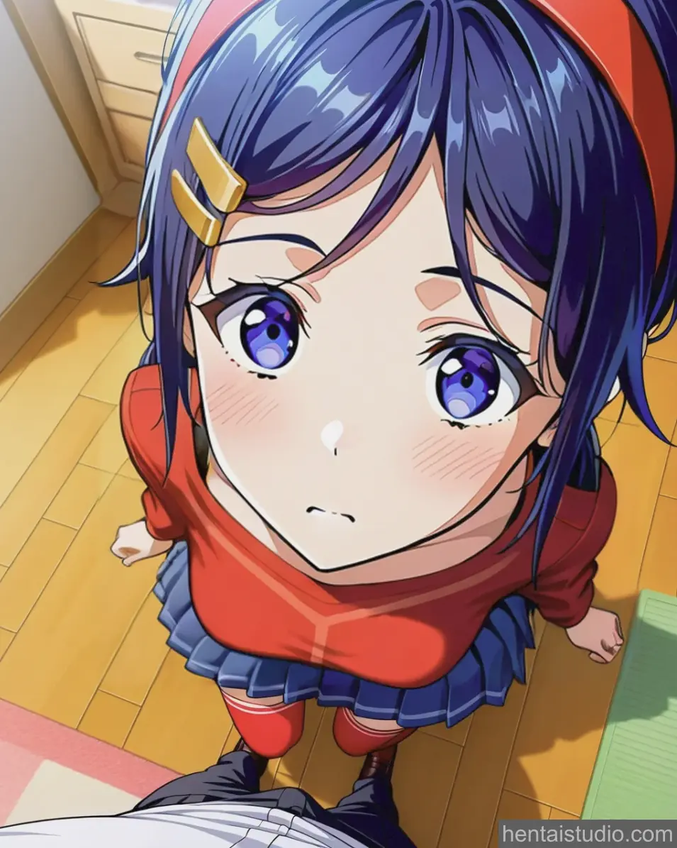 Mita from Miside hentai art 1 of 24