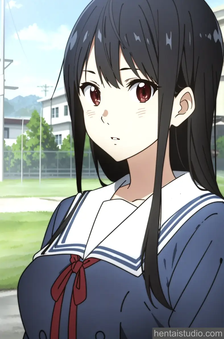 Mitsuki Nase from Beyond The Boundary: Kyokai No Kanata hentai art 1 of 54